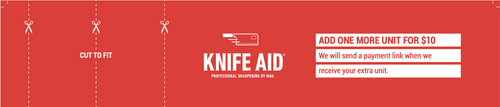 Red Sleeve -  Additional Knife